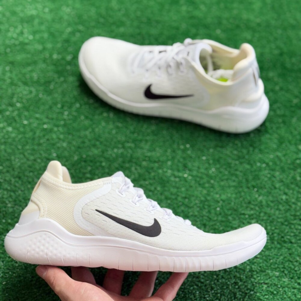 Nike Free Rn 2018 White Mens Running 942836-100 NEW* Sz 8